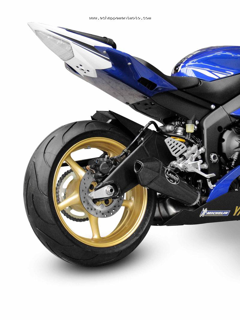 Echappement moto YAMAHA R6 2008 LASER STEALTH Echappement moto YAMAHA R6 2008 LASER STEALTH